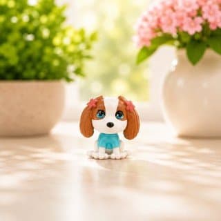 Cute Puppy Miniatures Toy