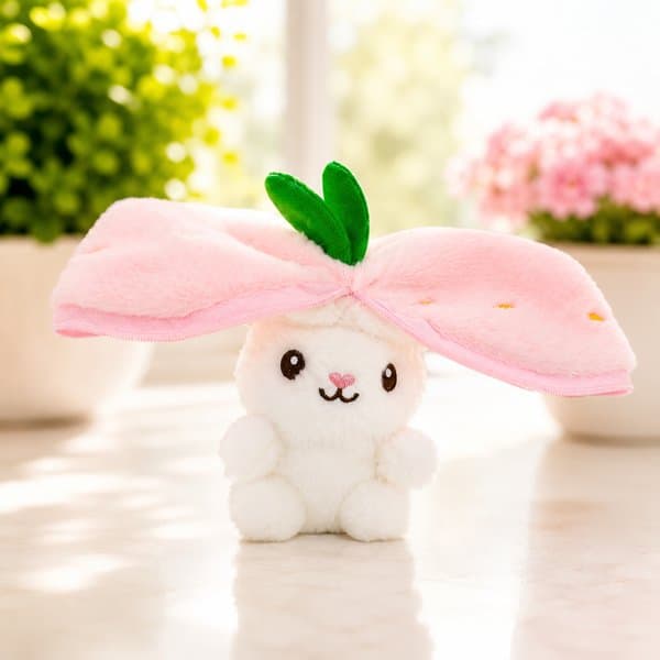 Fruit Bunny Plush Keychain - View 2