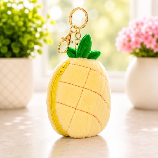 Fruit Bunny Plush Keychain - View 3