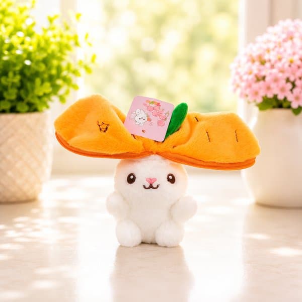Fruit Bunny Plush Keychain - View 6