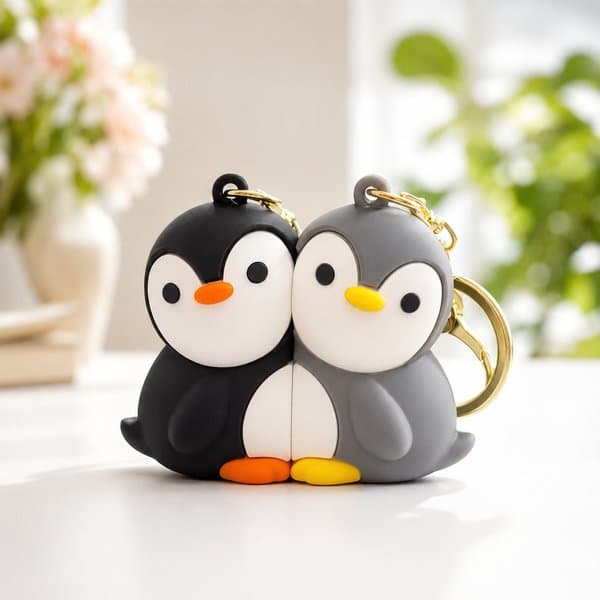 Magnetic Buddy Keychain - View 2