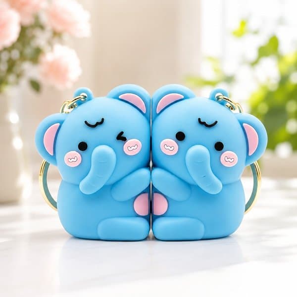 Magnetic Buddy Keychain - View 3