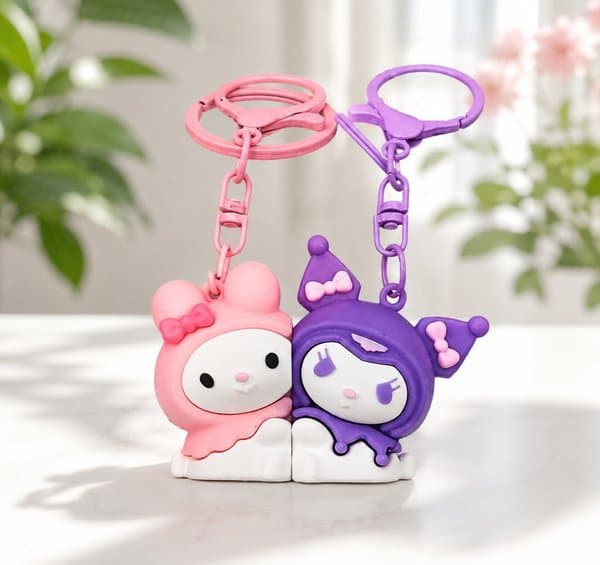 Magnetic Buddy Keychain - View 4