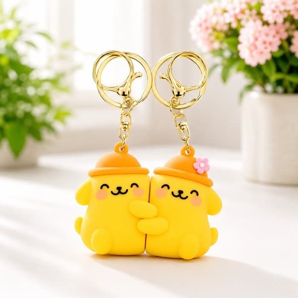 Magnetic Buddy Keychain - View 5