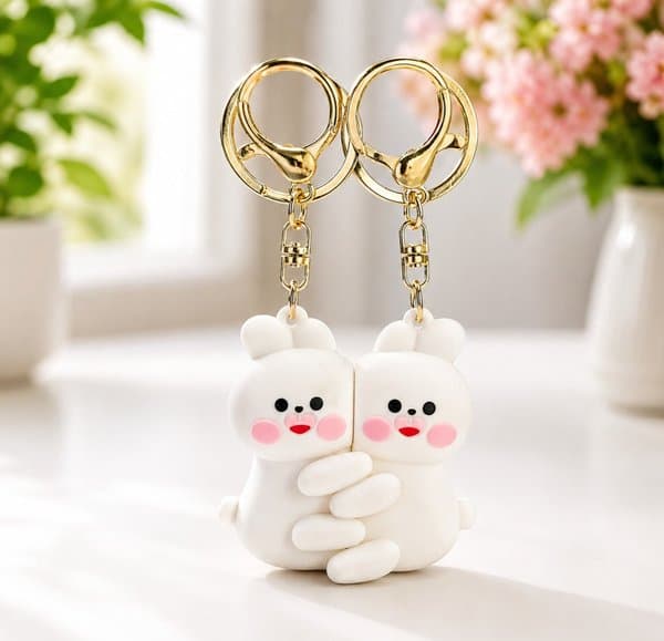 Magnetic Buddy Keychain - View 6