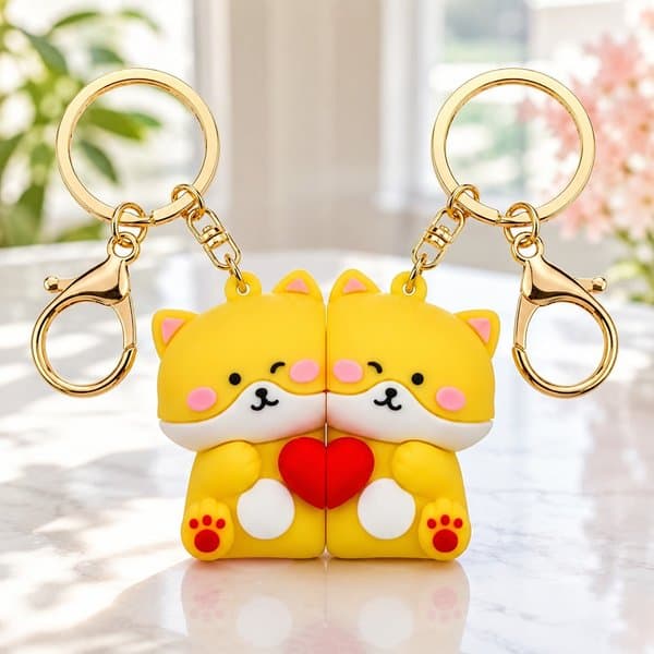 Magnetic Buddy Keychain - View 7
