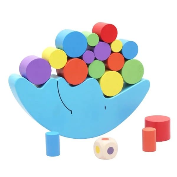Wooden Balancing Moon Toy - View 3