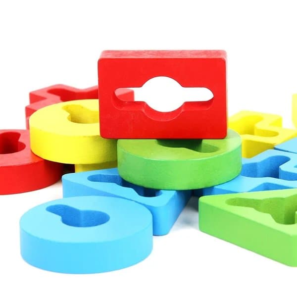 Wooden Shape Sorting Toy - View 3