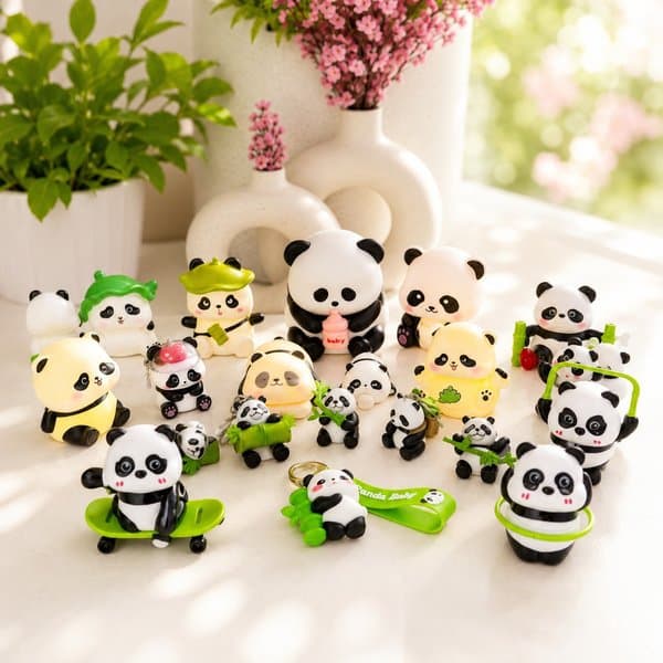 Cute Panda Family Collection