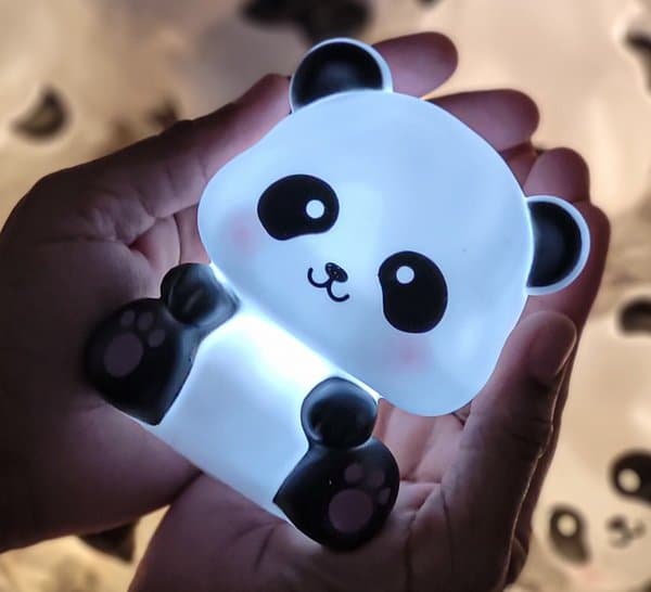 Mini Tapping Panda Light Lamp